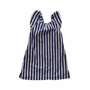 Crewcuts Blue and White Striped Sundress